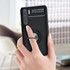 Oppo A91 CaseUp Finger Ring Holder Kılıf Siyah Rosegold 4